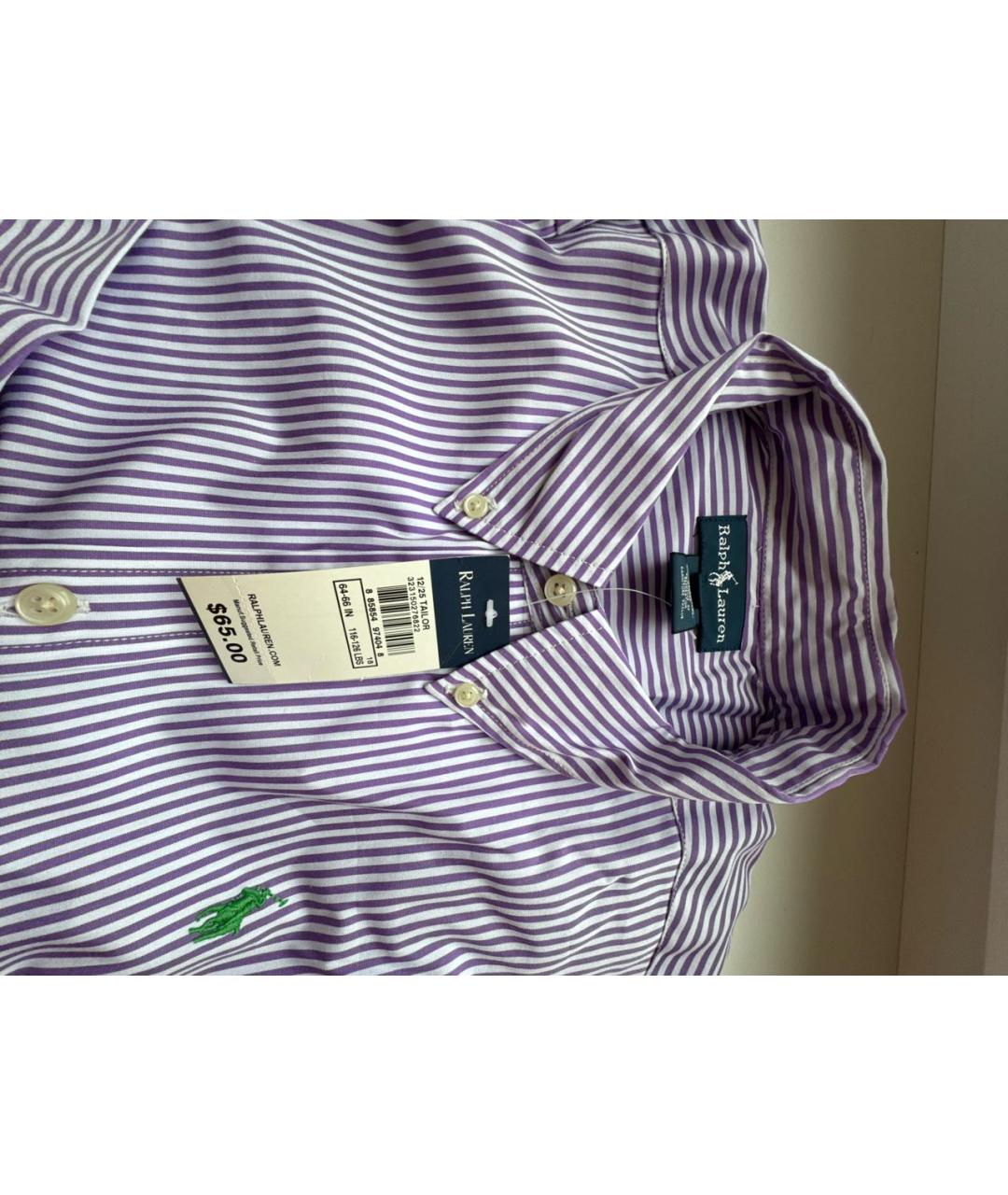 POLO RALPH LAUREN Мульти хлопковая классическая рубашка, фото 3