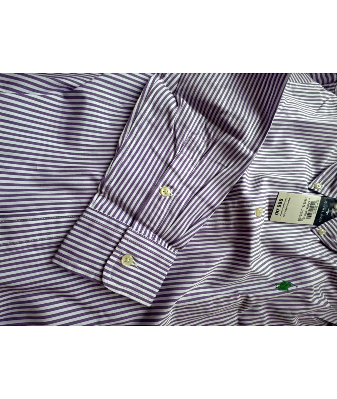 POLO RALPH LAUREN Мульти хлопковая классическая рубашка, фото 4