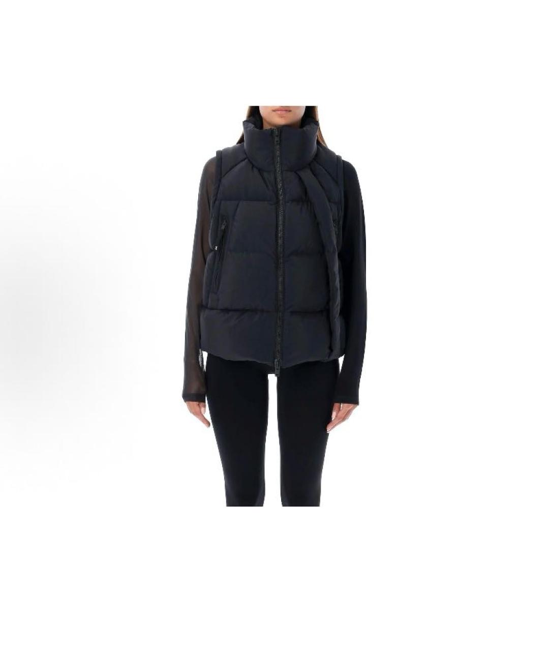 ADIDAS Черный полиамидовый жилет, фото 3