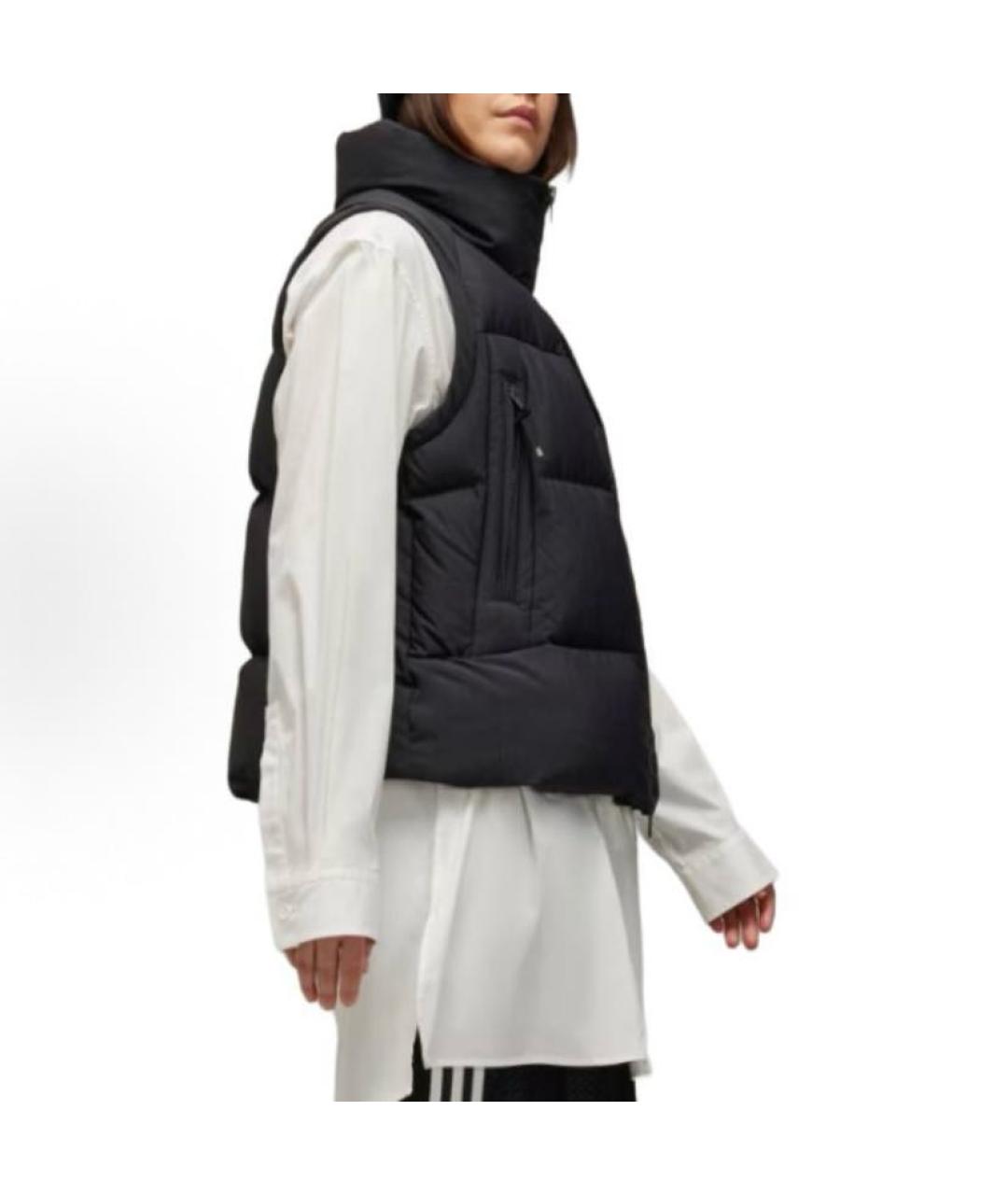 ADIDAS Черный полиамидовый жилет, фото 6