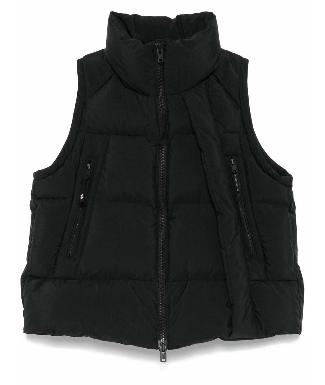 ADIDAS Черный полиамидовый жилет, фото 2