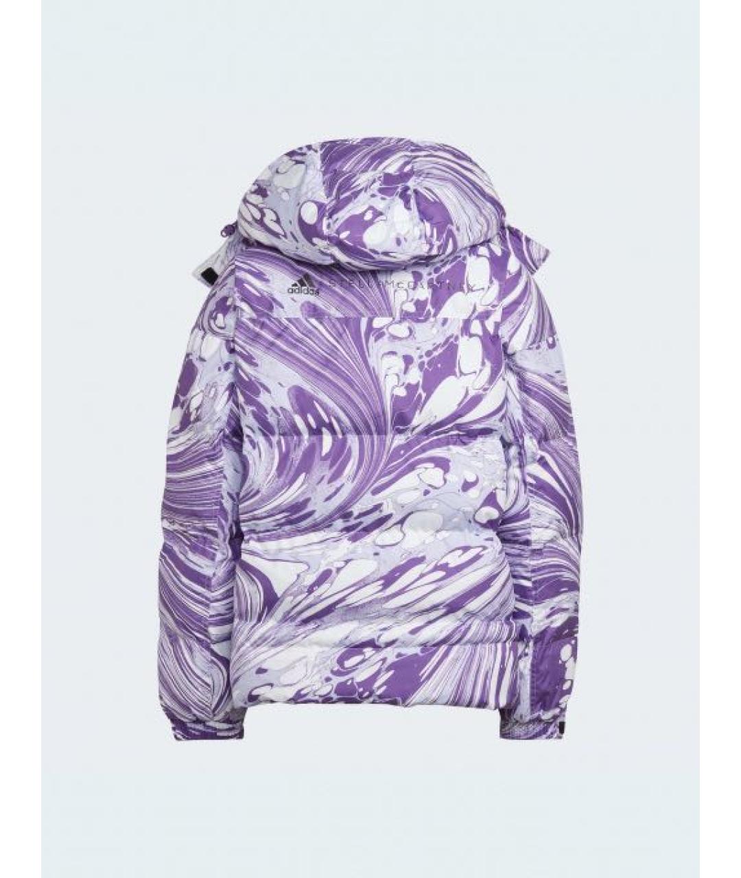 ADIDAS BY STELLA MCCARTNEY Фиолетовая полиэстеровая куртка, фото 6