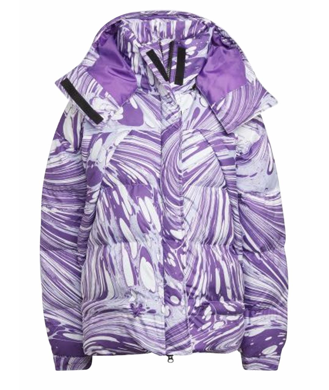 ADIDAS BY STELLA MCCARTNEY Фиолетовая полиэстеровая куртка, фото 1
