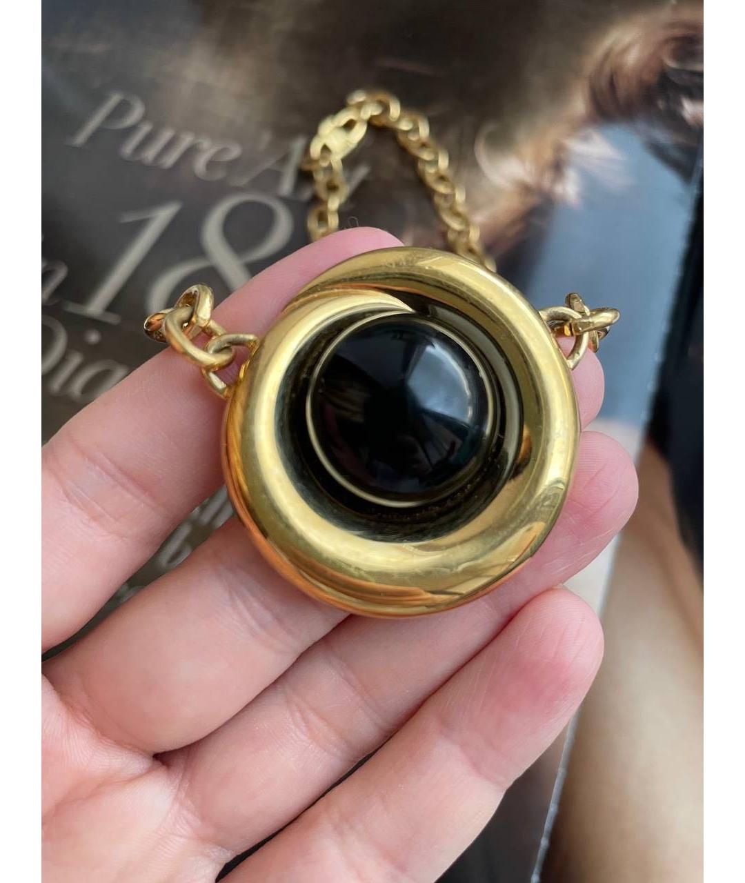 MONET Золотое позолоченное колье, фото 2