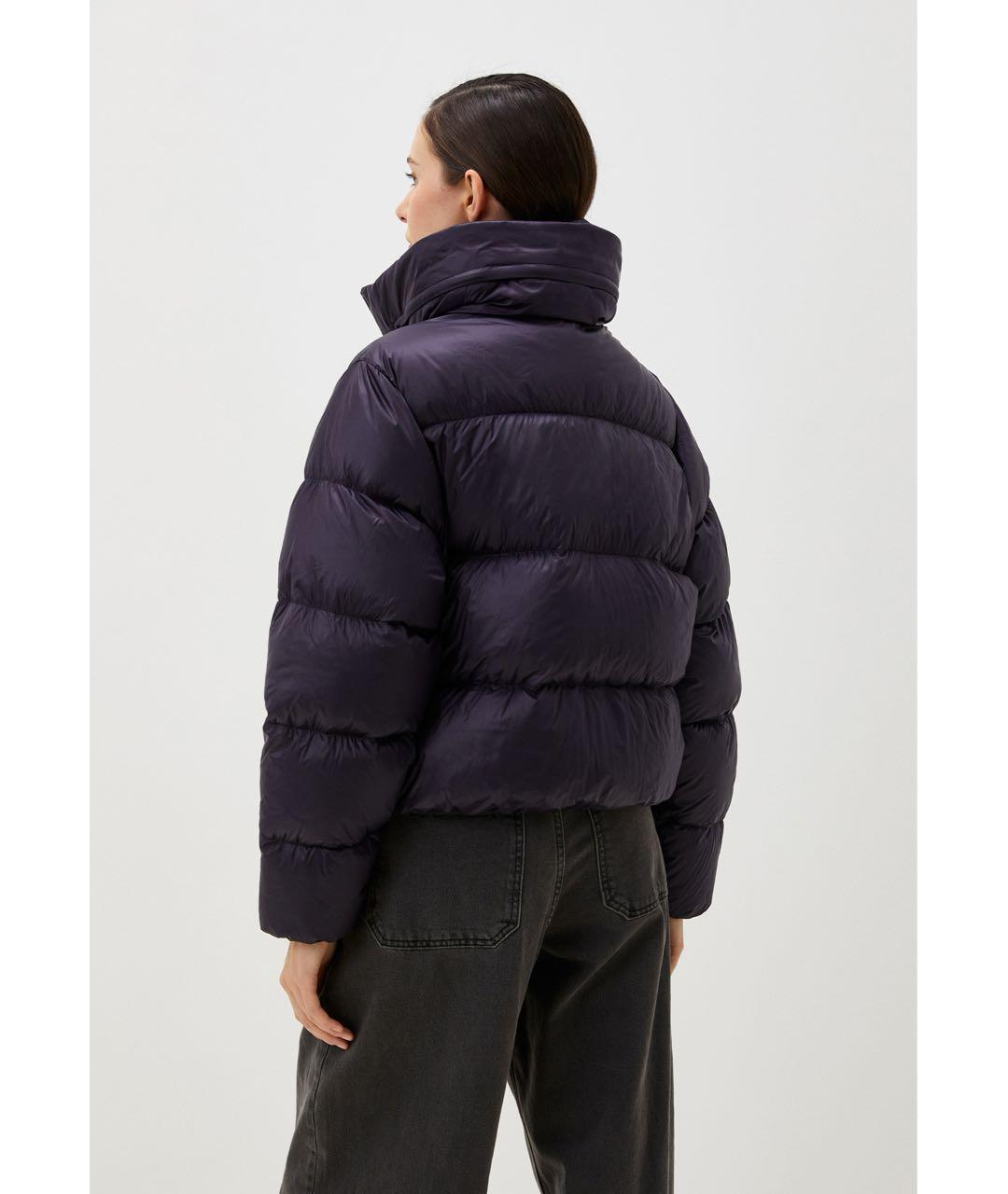 ADIDAS Фиолетовый полиамидовый пуховик, фото 3