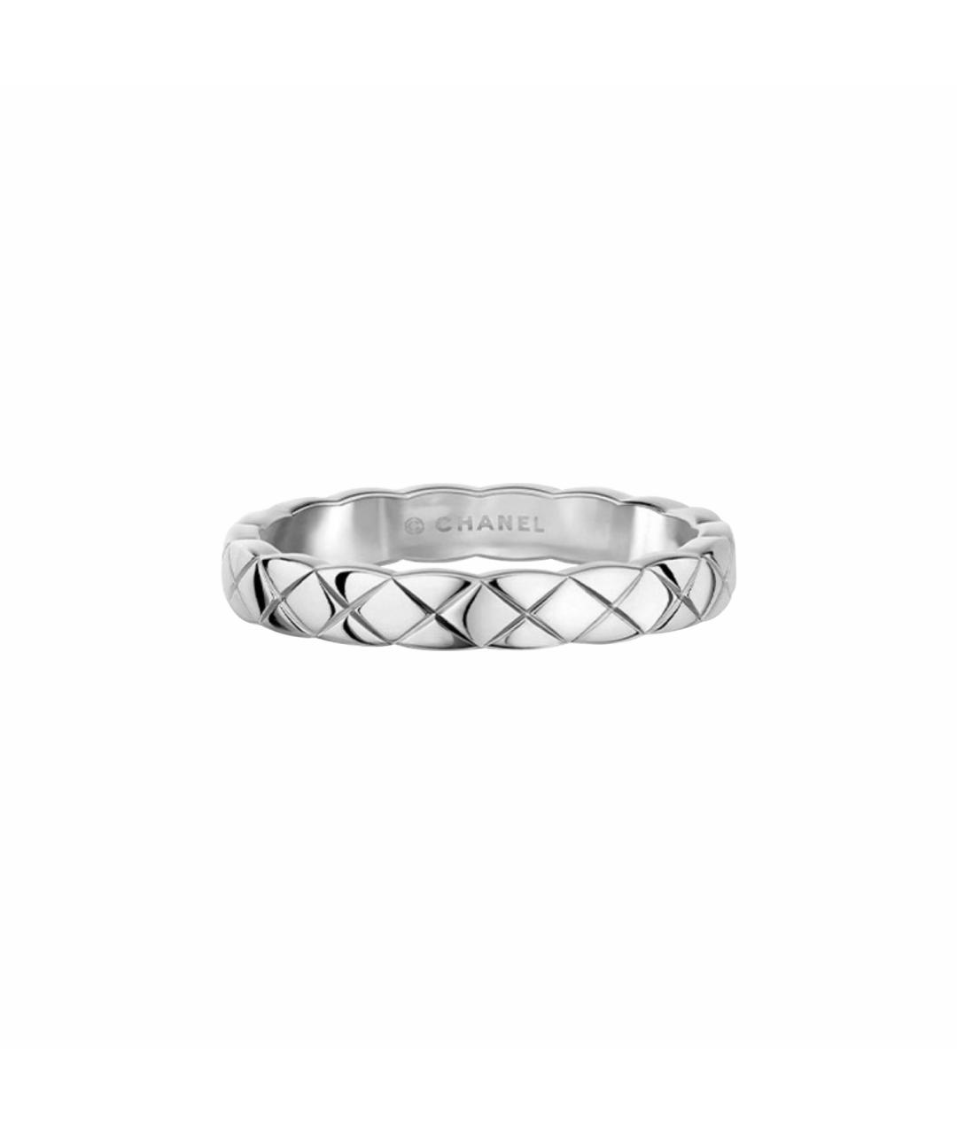 CHANEL Серебряное кольцо из белого золота, фото 1