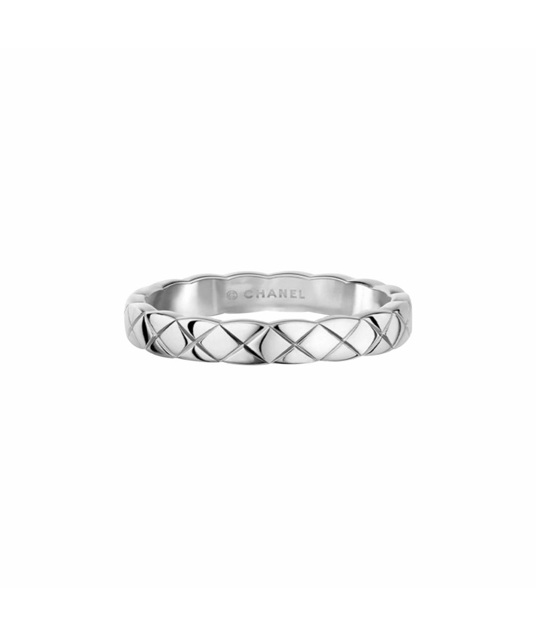 CHANEL Серебряное кольцо из белого золота, фото 5