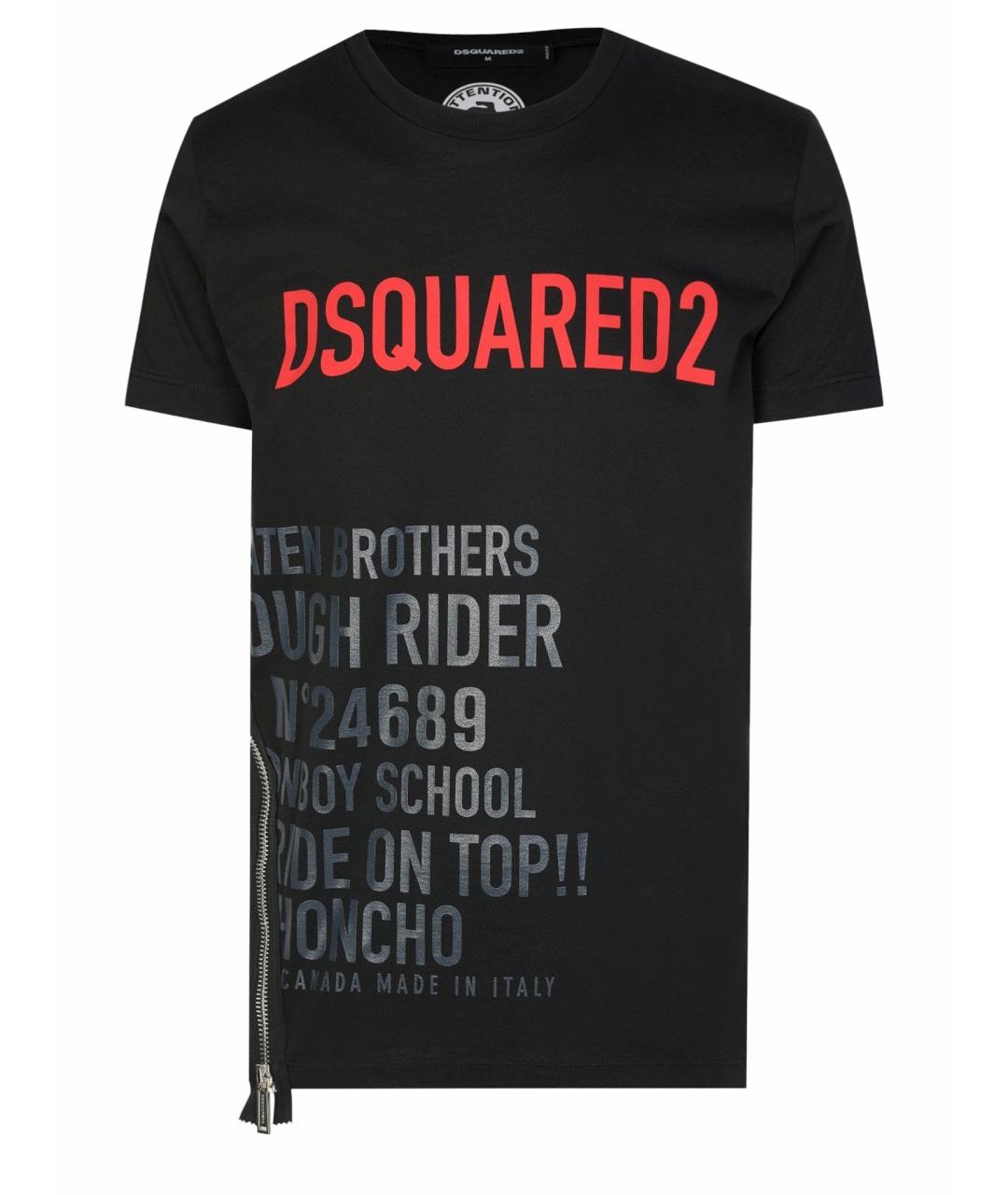 DSQUARED2 Черная футболка, фото 1