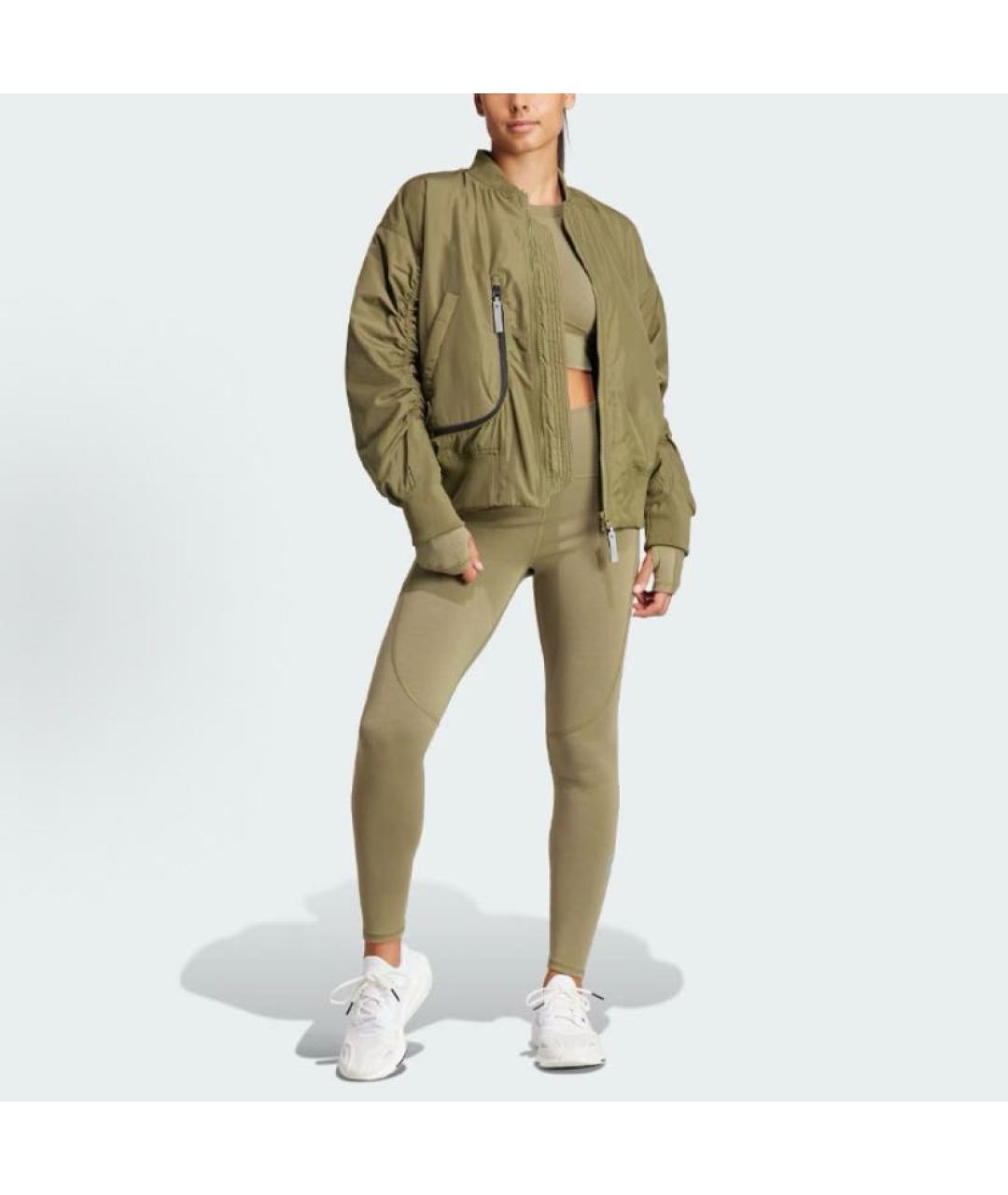 ADIDAS BY STELLA MCCARTNEY Хаки куртка, фото 5
