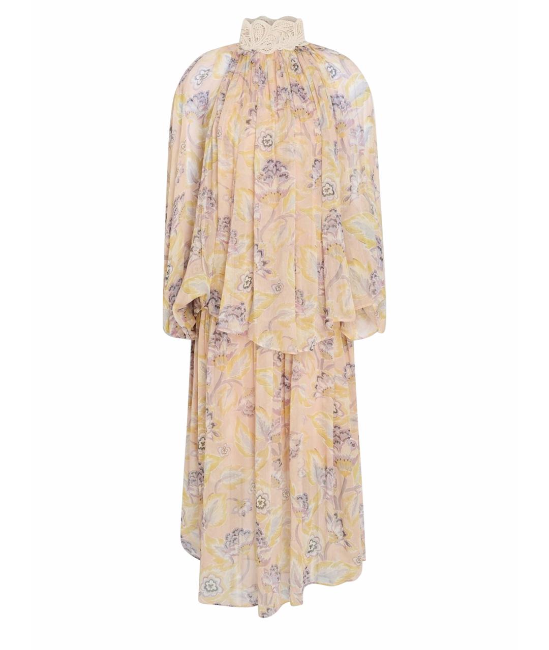 ZIMMERMANN Розовое коктейльное платье, фото 1