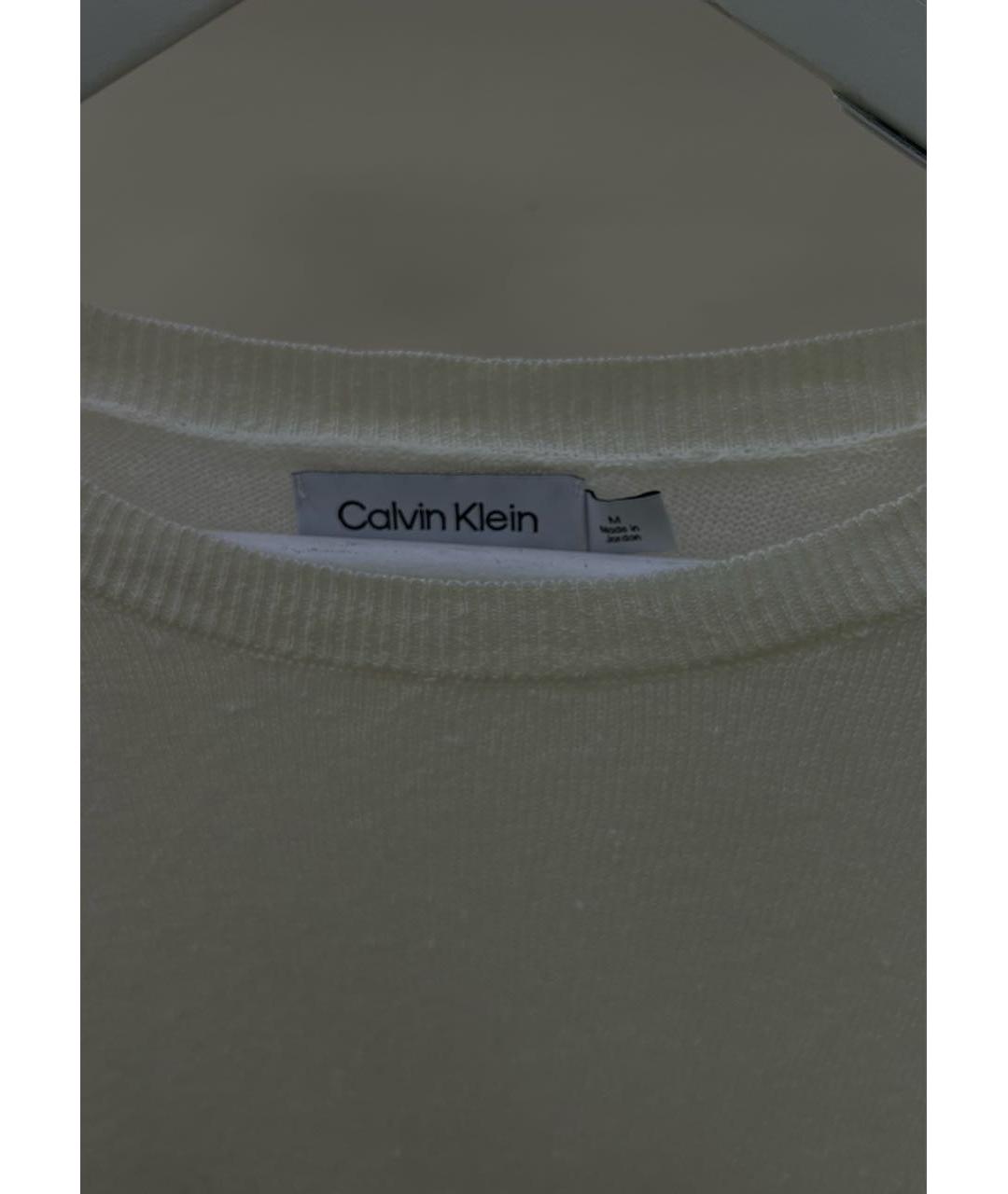 CALVIN KLEIN Белый джемпер / свитер, фото 3