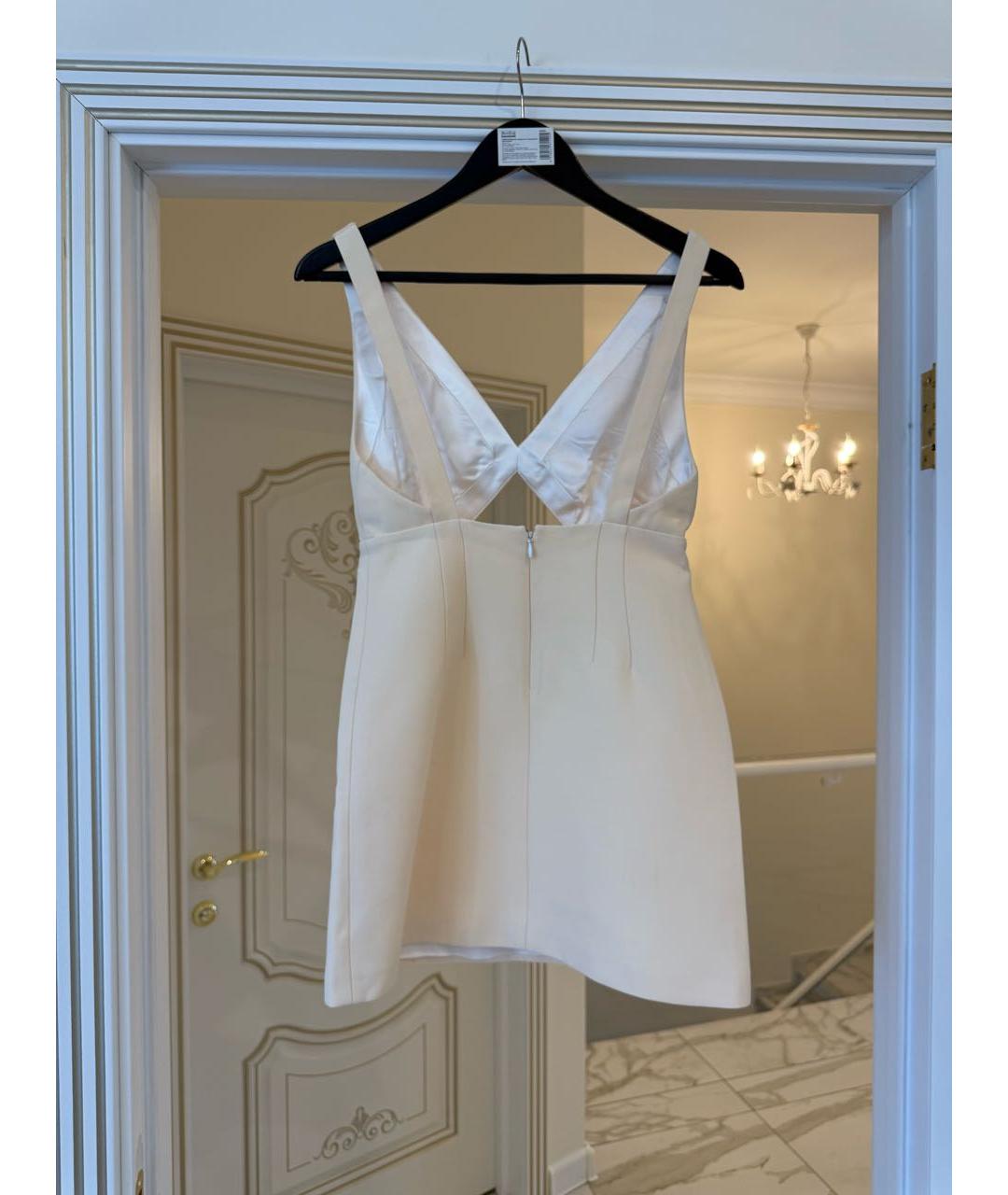 MIU MIU Белое шерстяное вечернее платье, фото 2