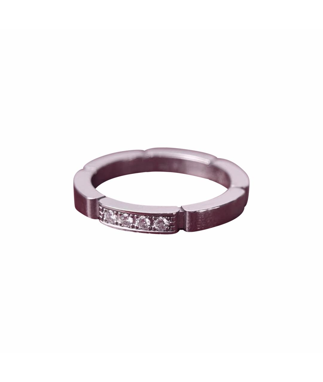 CARTIER Белое кольцо из белого золота, фото 1