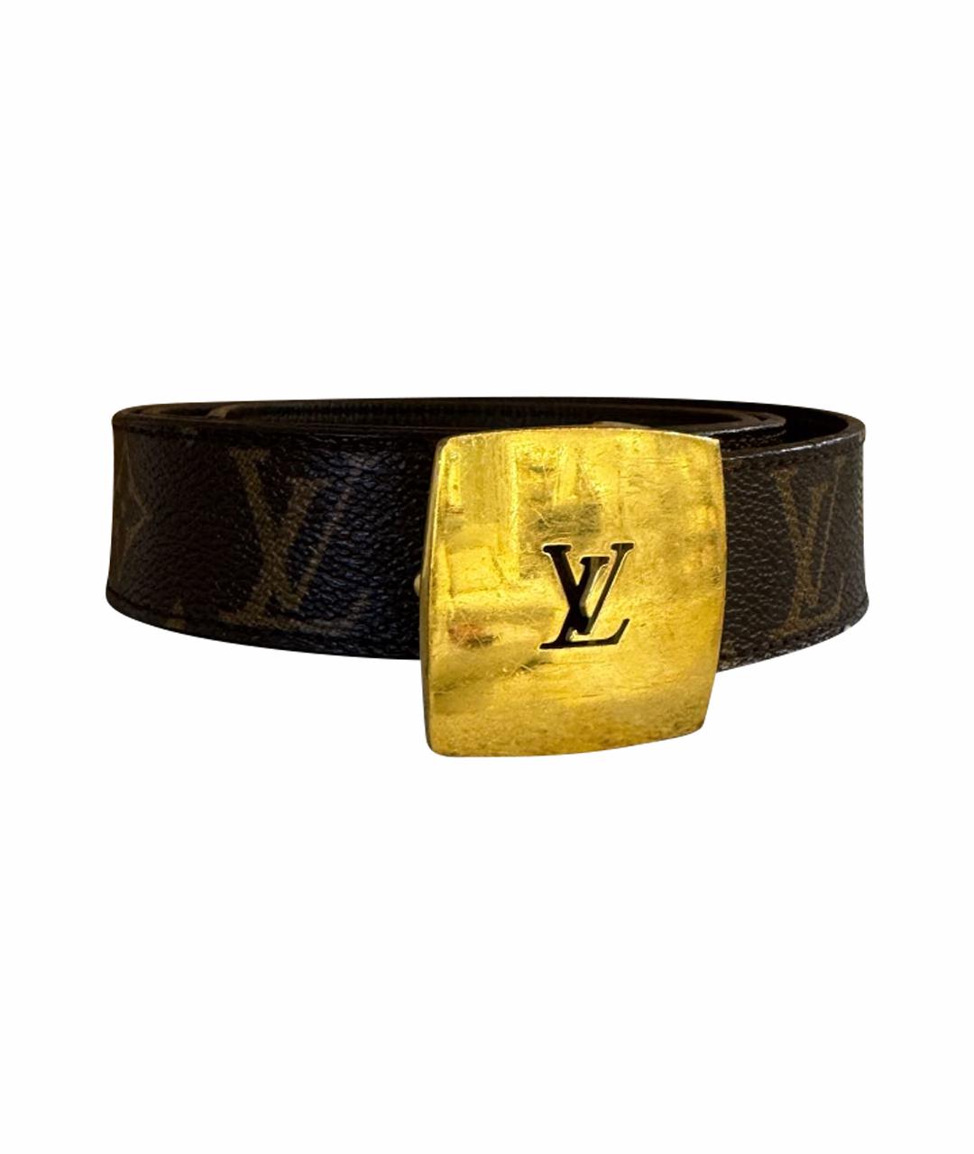 LOUIS VUITTON Коричневый ремень, фото 5