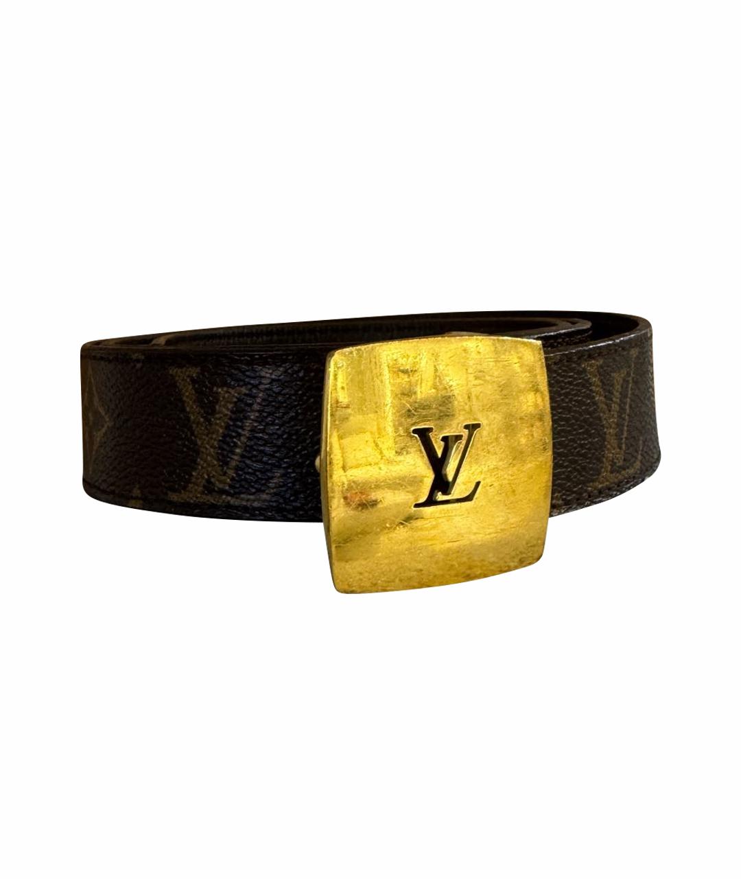 LOUIS VUITTON Коричневый ремень, фото 1