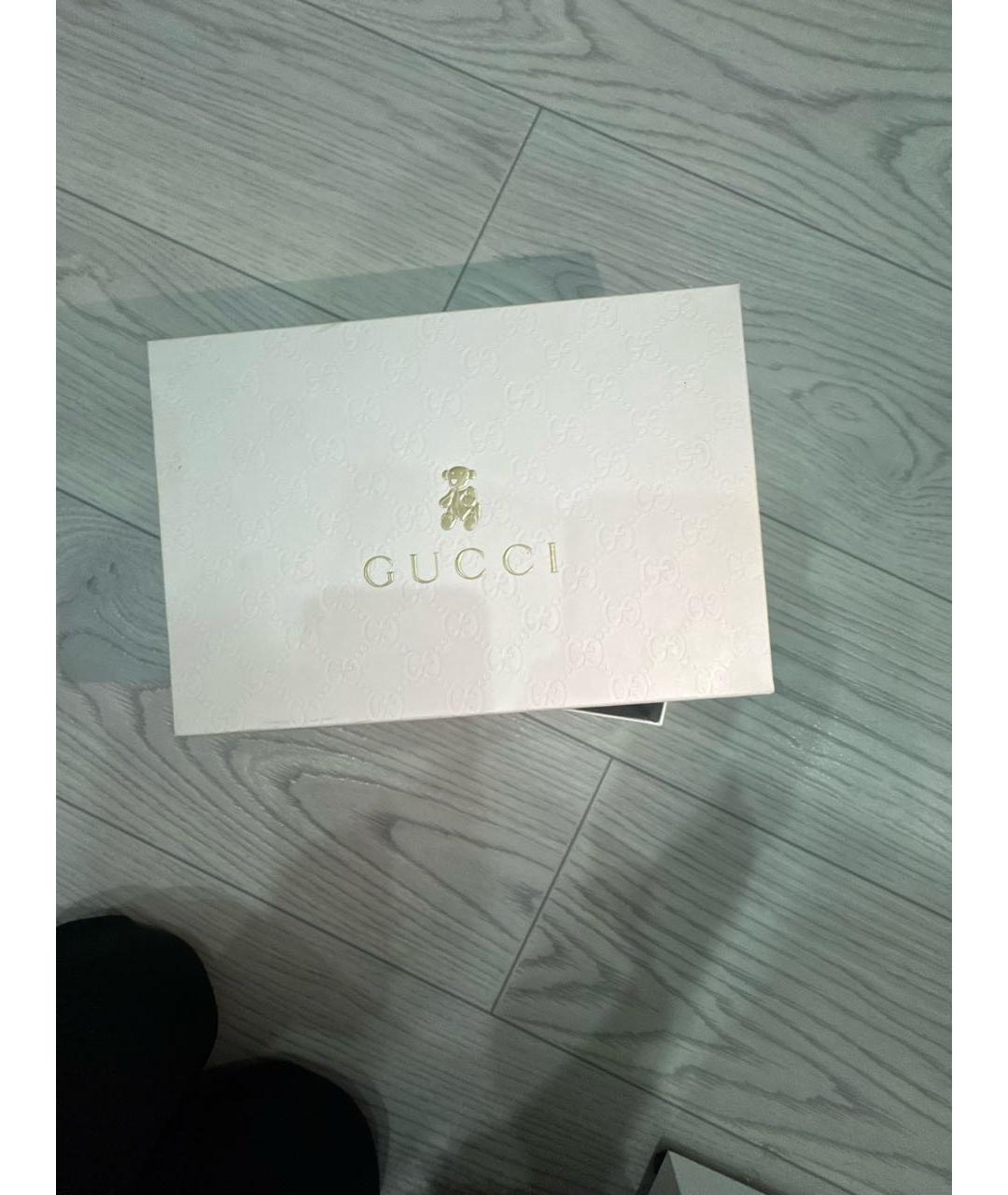 GUCCI Черные кожаные лоферы/мокасины, фото 5