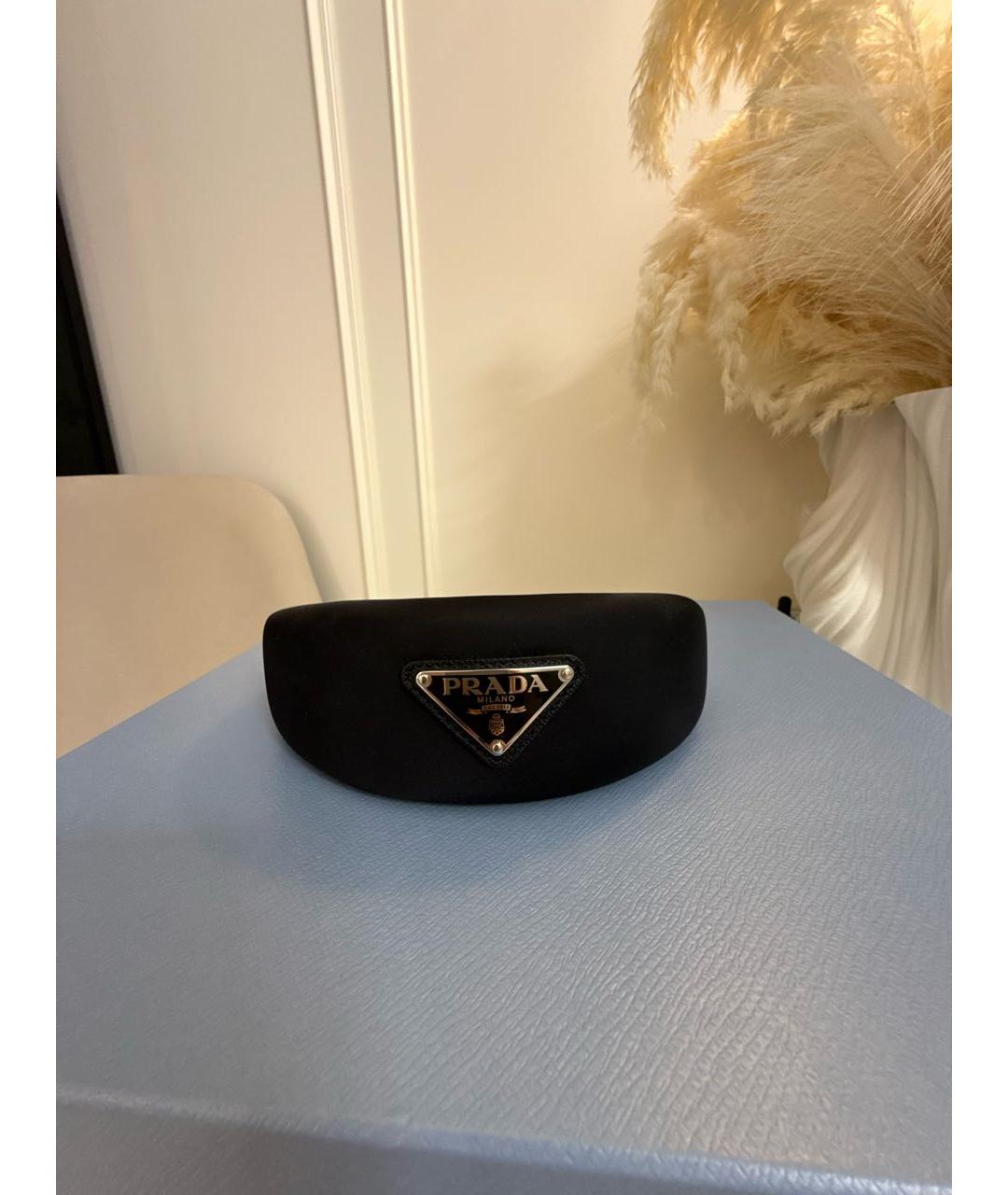 PRADA Черный ободок, фото 7
