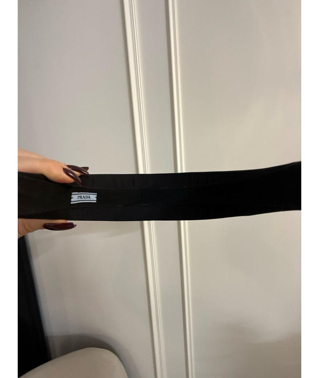 PRADA Черный ободок, фото 4