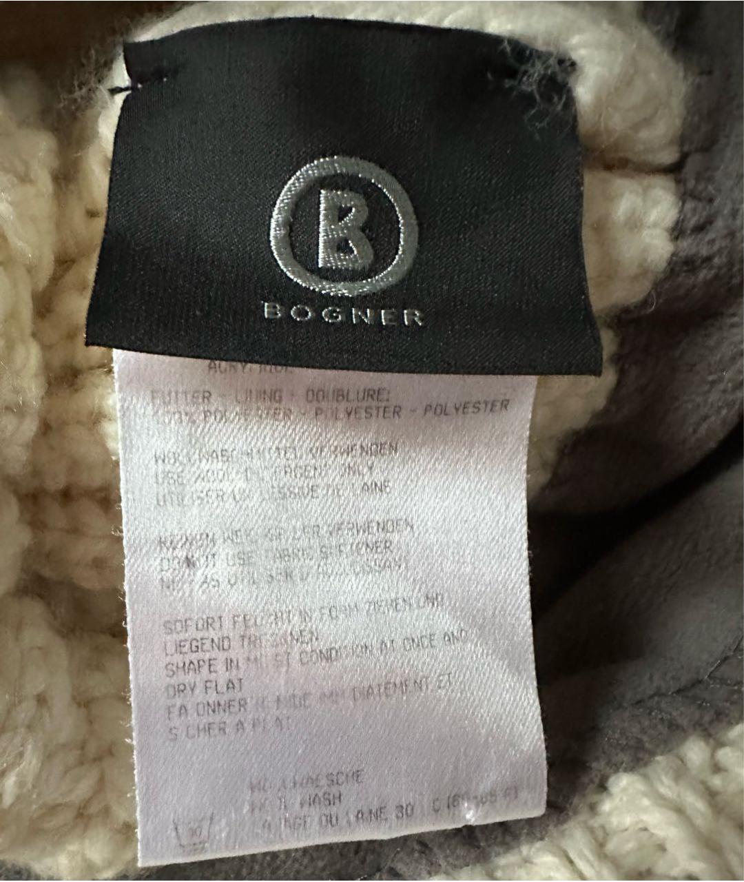 BOGNER Белая шапка, фото 3