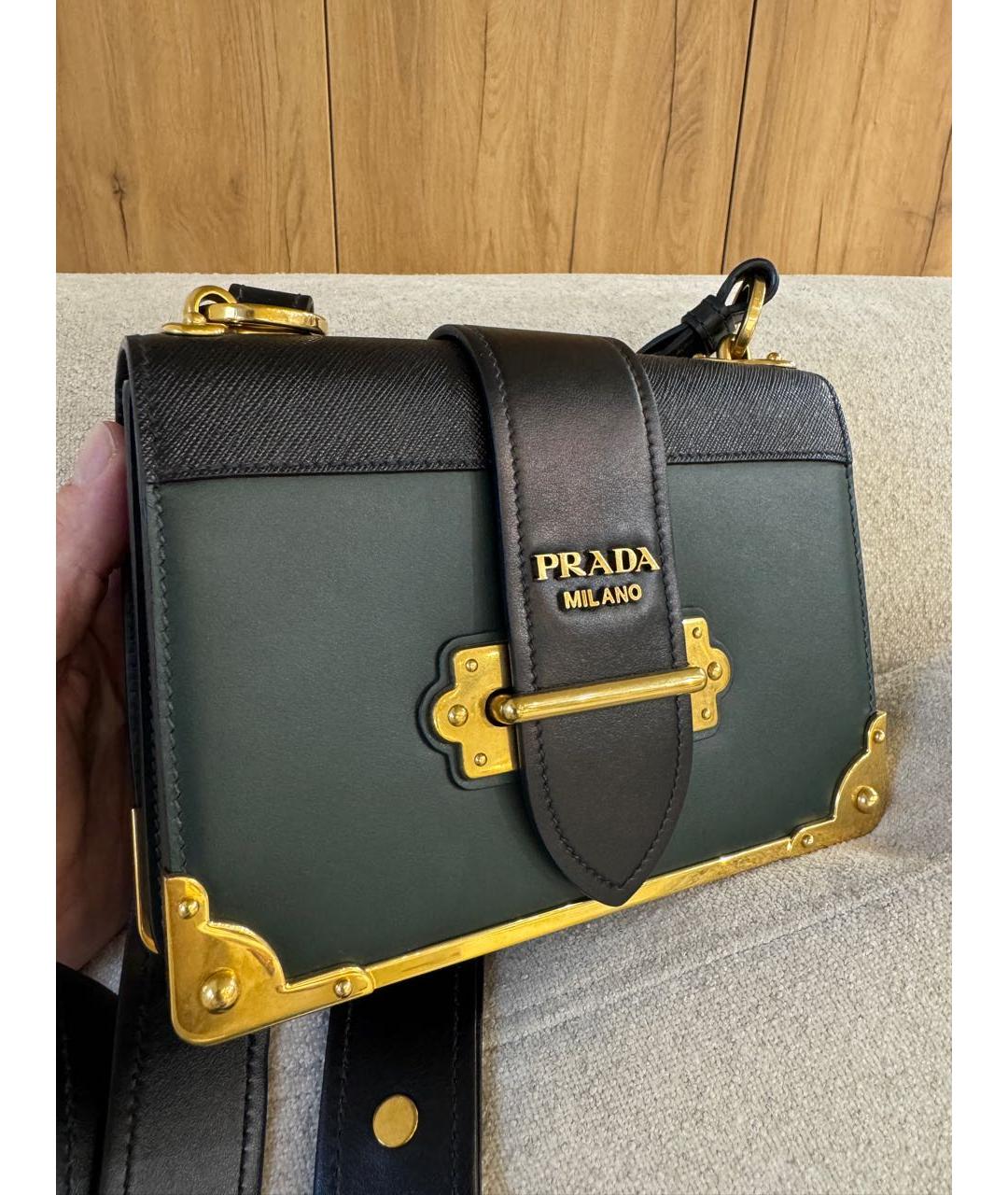 PRADA Мульти кожаная сумка через плечо, фото 5