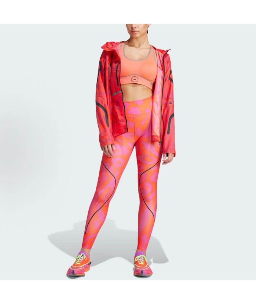 ADIDAS BY STELLA MCCARTNEY Красная полиэстеровая куртка, фото 5