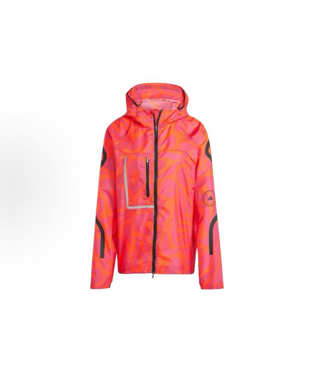 ADIDAS BY STELLA MCCARTNEY Красная полиэстеровая куртка, фото 6