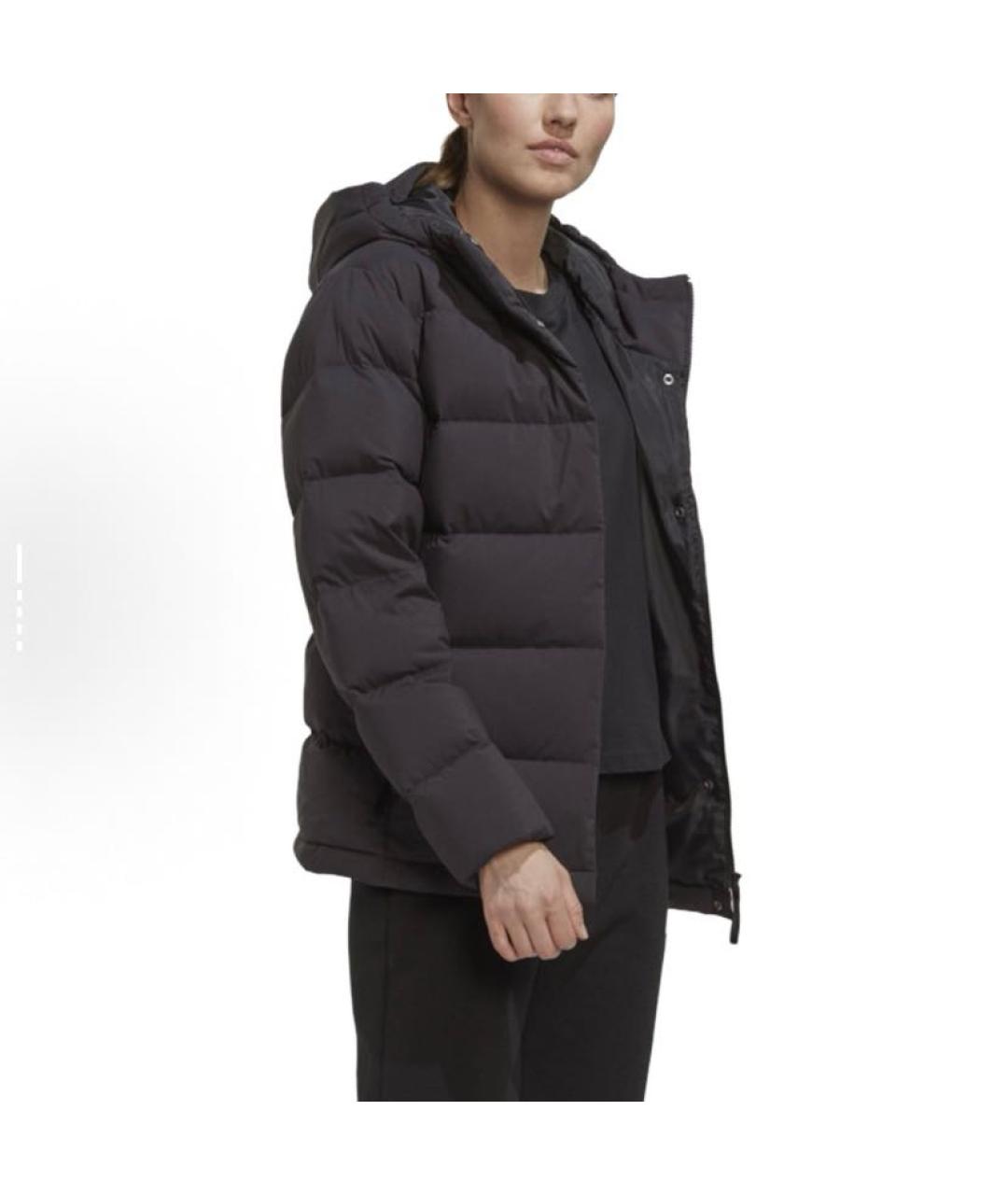 ADIDAS Черный полиэстеровый пуховик, фото 5