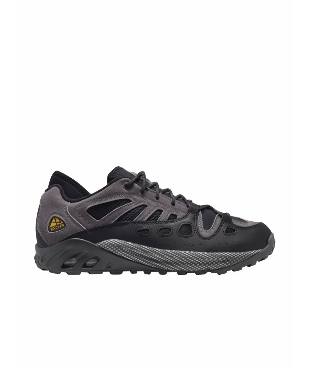 NIKE ACG Антрацитовые низкие кроссовки / кеды, фото 1