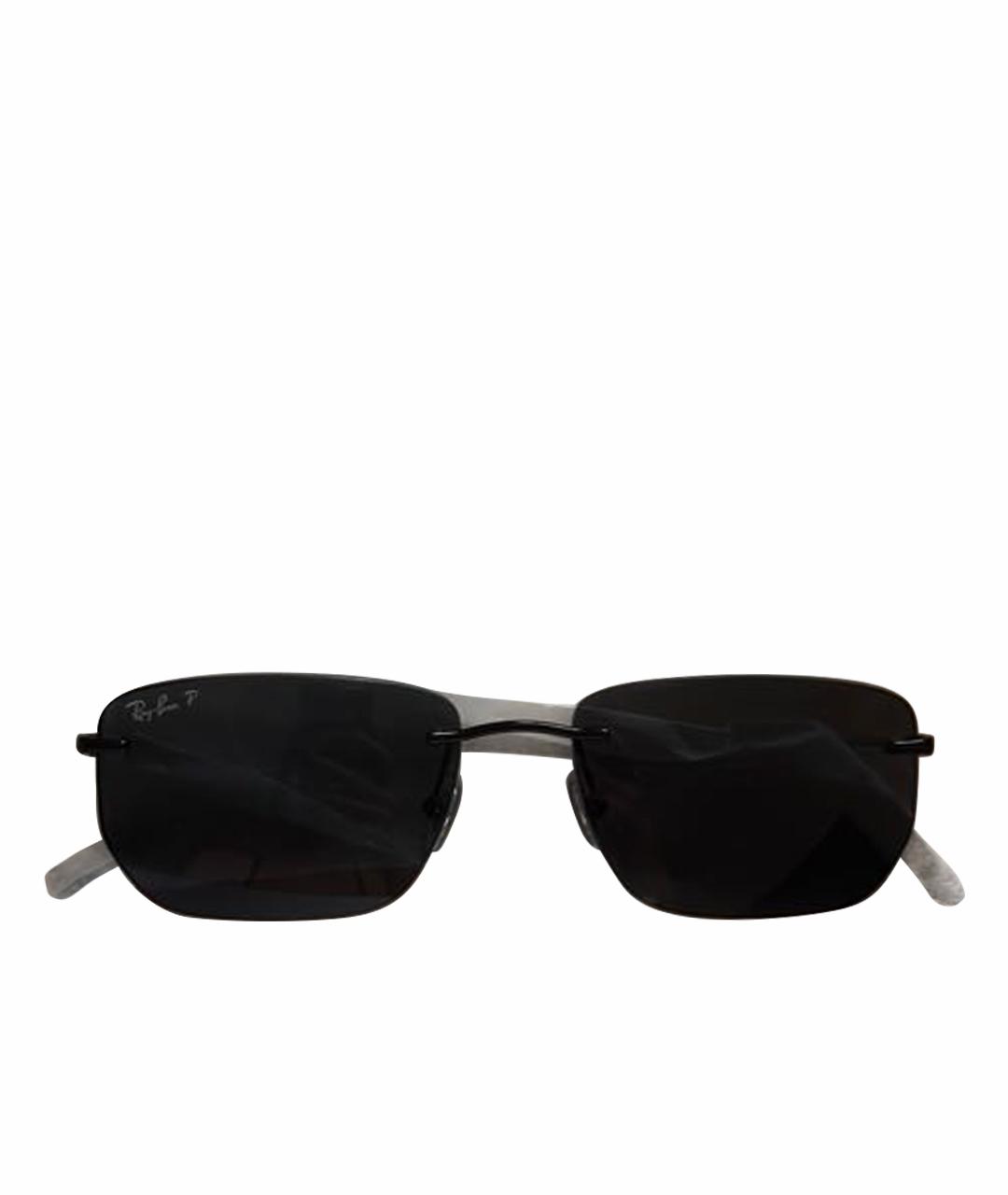 RAY BAN Черные солнцезащитные очки, фото 1