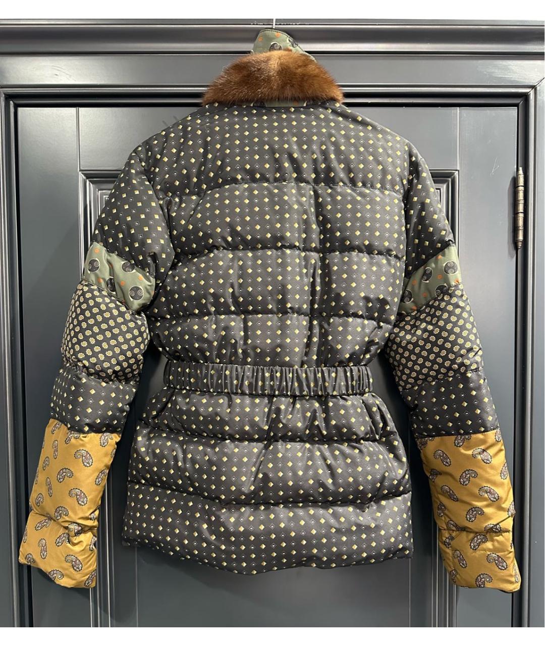 ETRO Коричневая полиэстеровая куртка, фото 2