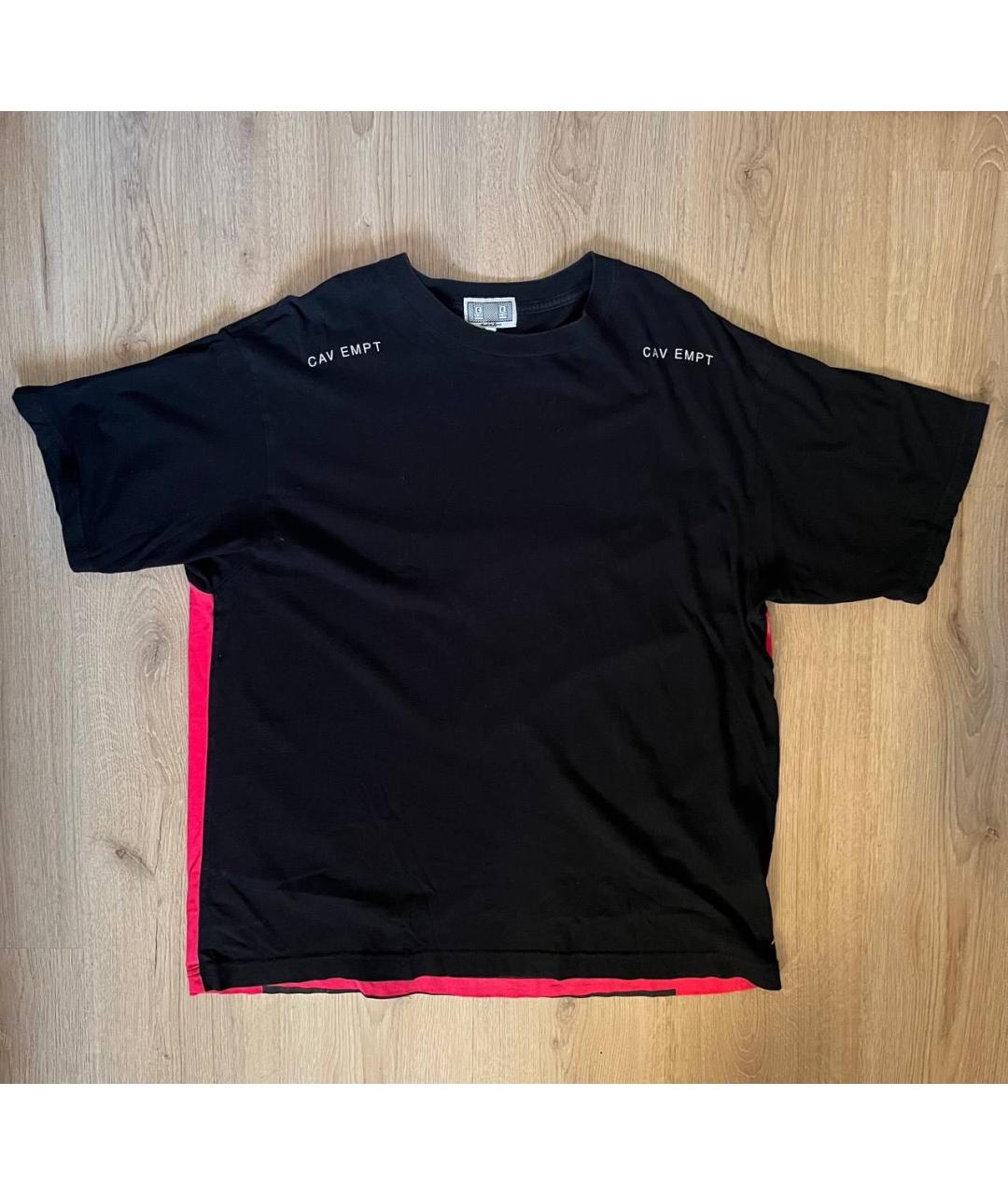 CAV EMPT Красная хлопковая футболка, фото 8