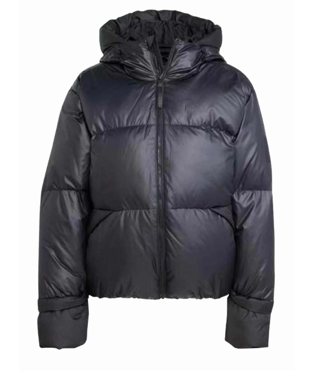 ADIDAS Черный полиэстеровый пуховик, фото 1