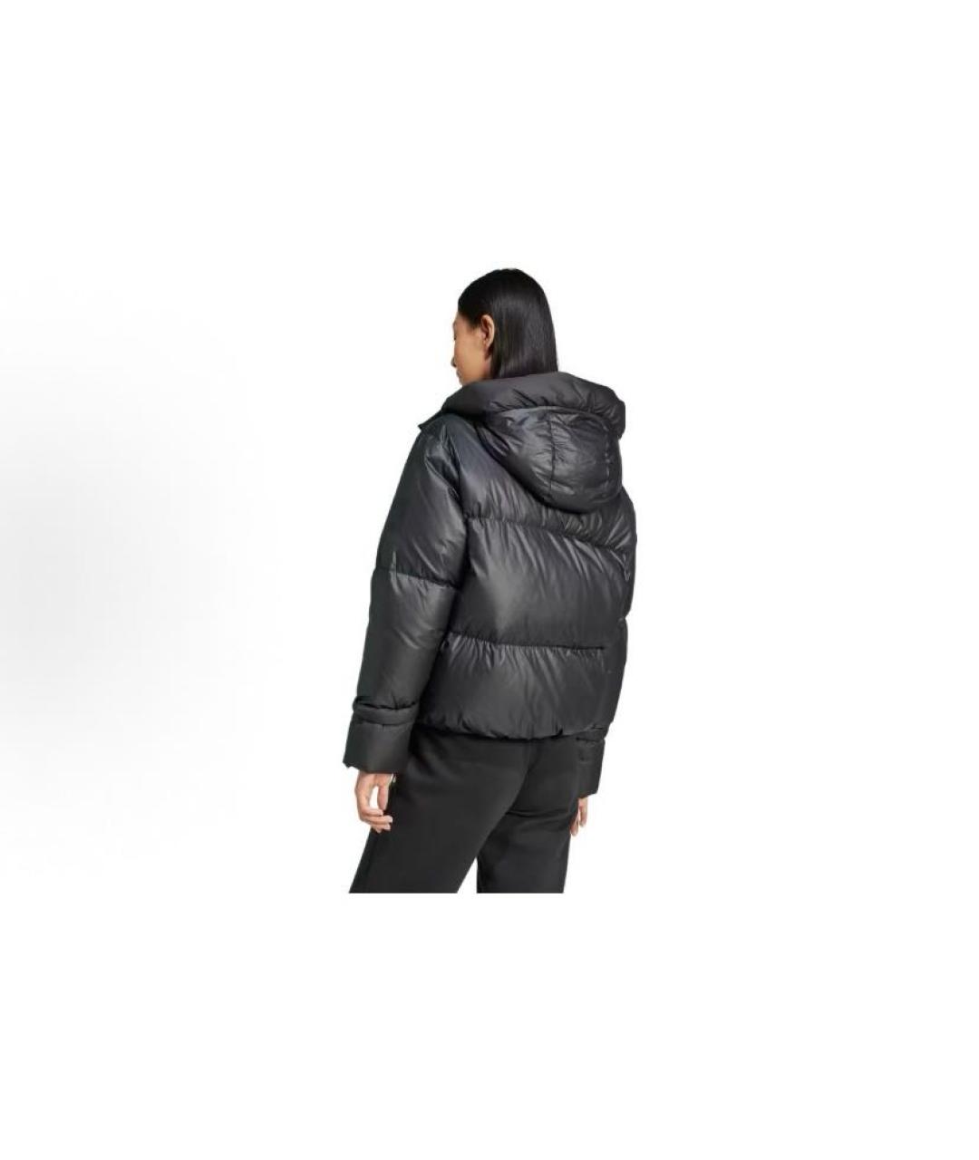 ADIDAS Черный полиэстеровый пуховик, фото 3