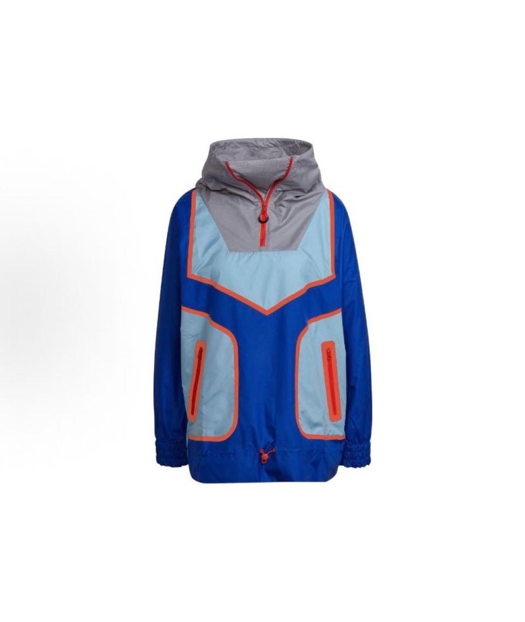 ADIDAS BY STELLA MCCARTNEY Синяя полиэстеровая куртка, фото 6