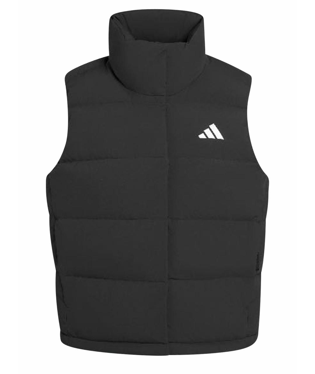 ADIDAS Черный полиэстеровый жилет, фото 1