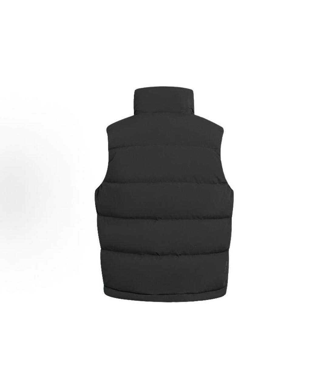 ADIDAS Черный полиэстеровый жилет, фото 2