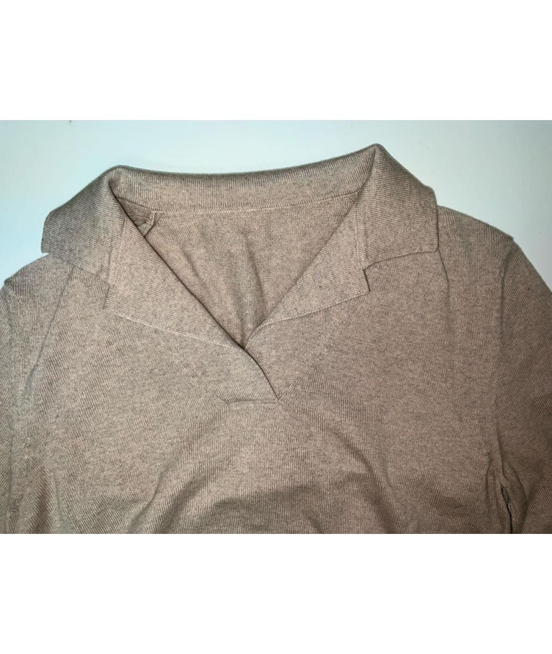 LORO PIANA Розовый кашемировый джемпер / свитер, фото 3