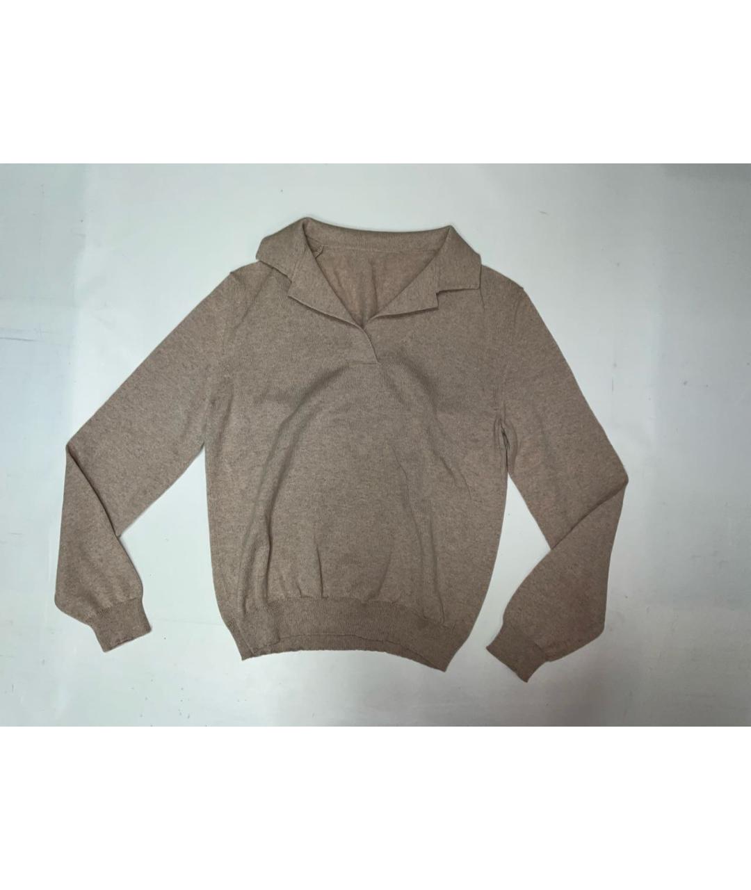 LORO PIANA Розовый кашемировый джемпер / свитер, фото 5