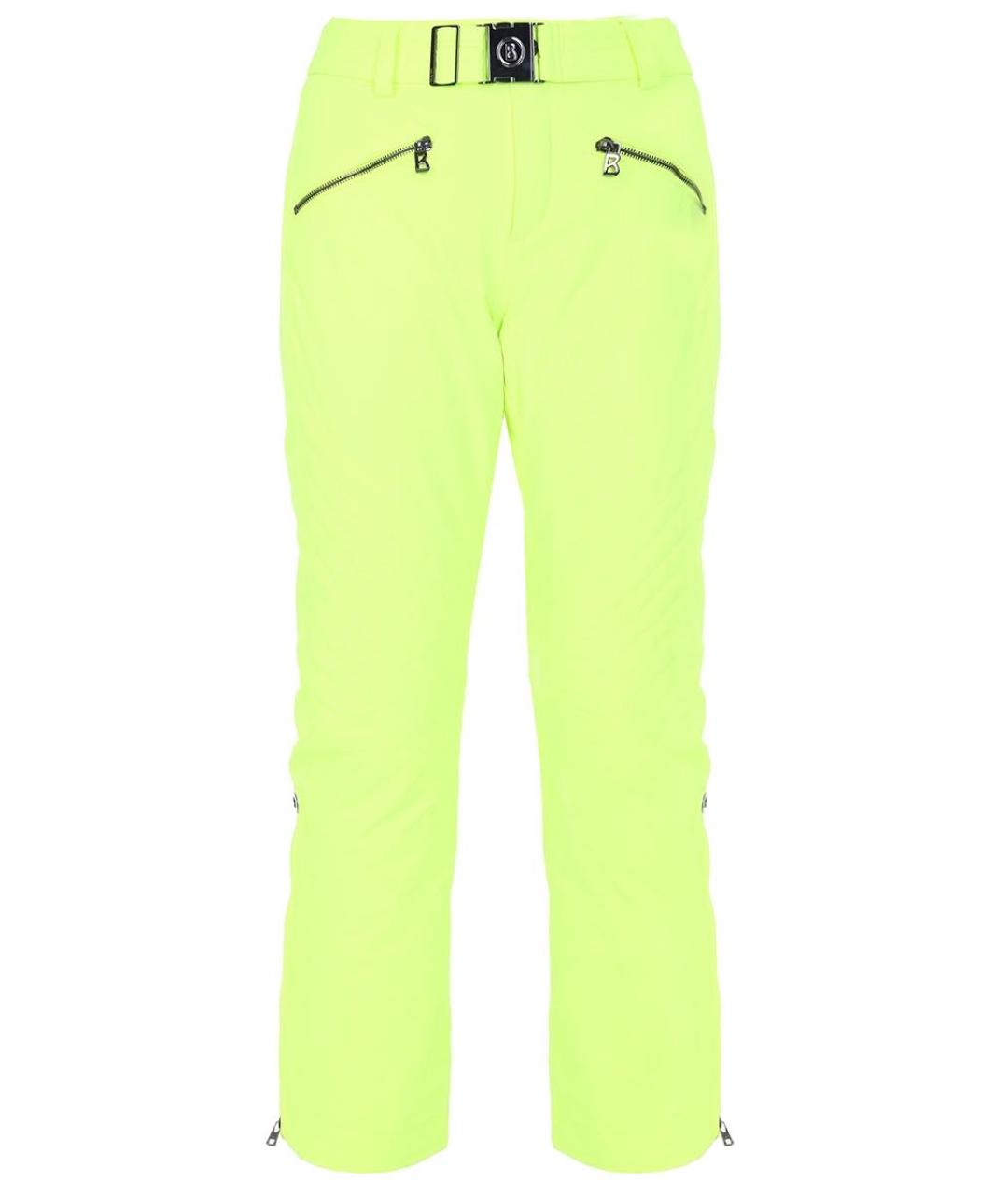 BOGNER Салатовые полиэстеровые спортивные брюки и шорты, фото 1