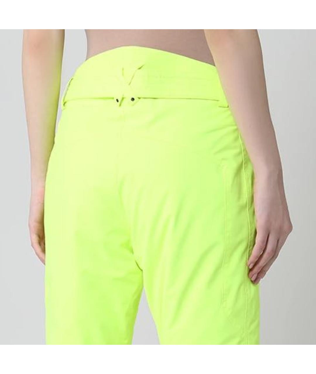 BOGNER Салатовые полиэстеровые спортивные брюки и шорты, фото 3