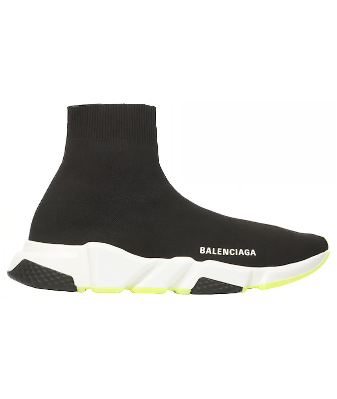 BALENCIAGA Черные высокие кроссовки / кеды, фото 1