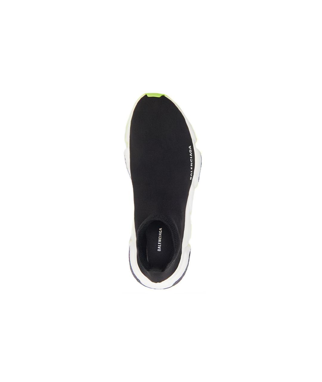 BALENCIAGA Черные высокие кроссовки / кеды, фото 3