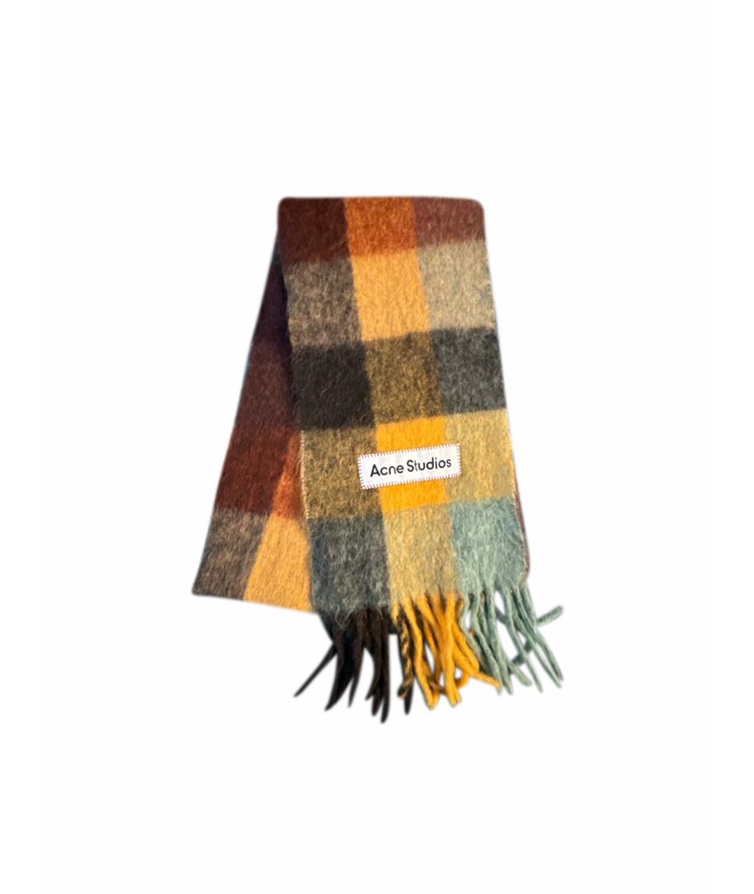 ACNE STUDIOS Мульти шерстяной шарф, фото 1