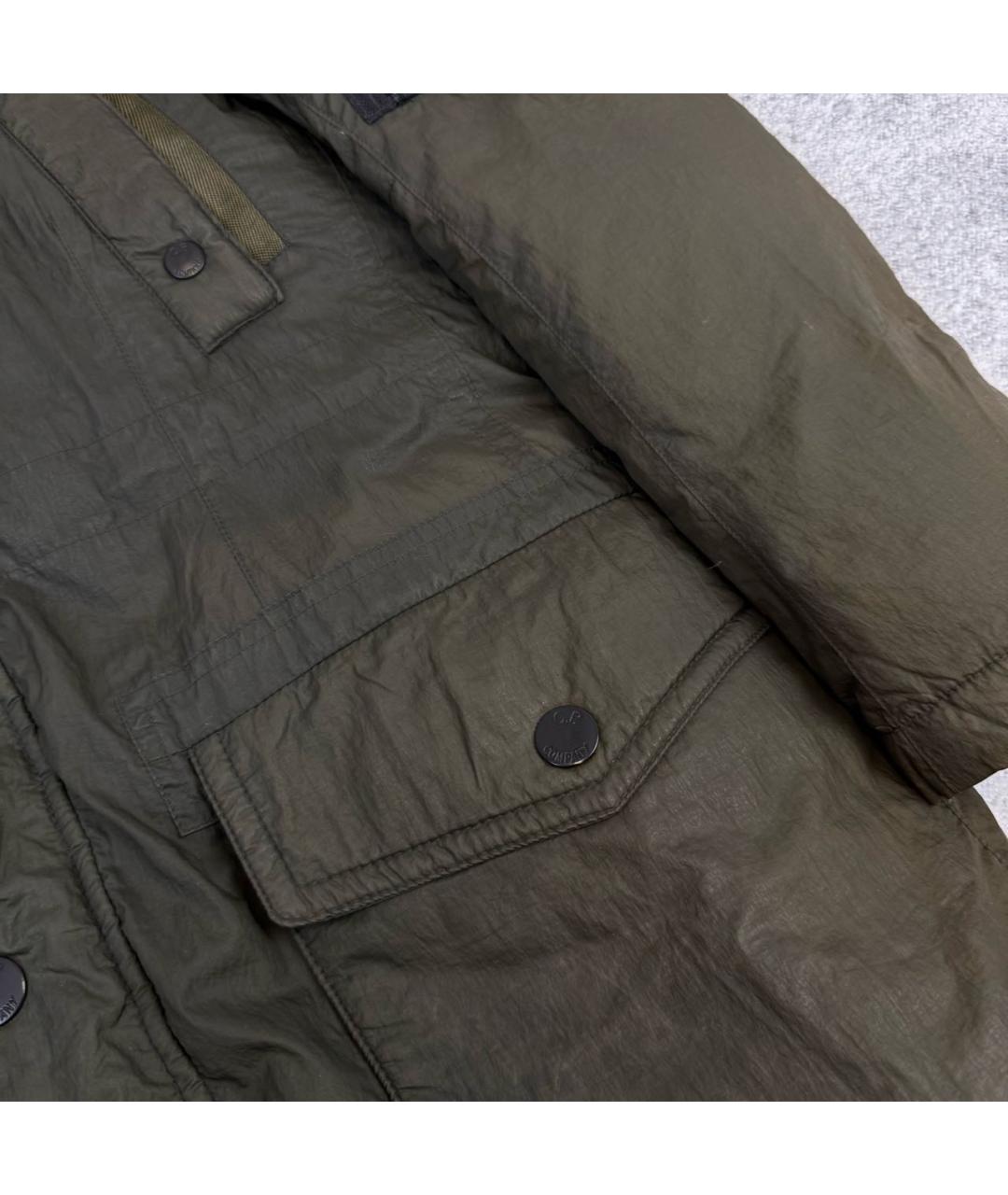 CP COMPANY Хаки пуховик, фото 5