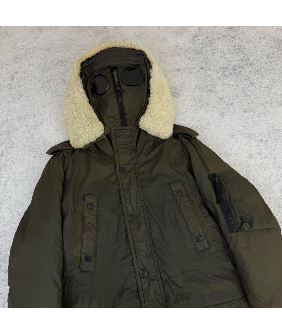 CP COMPANY Хаки пуховик, фото 2