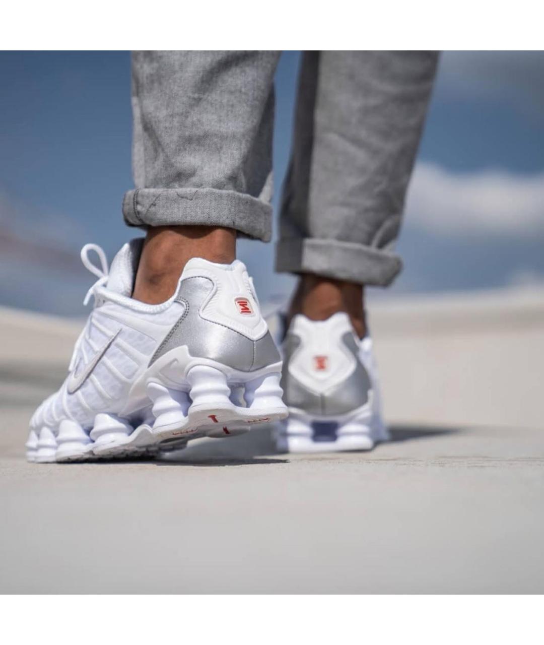 NIKE Белые низкие кроссовки / кеды, фото 7