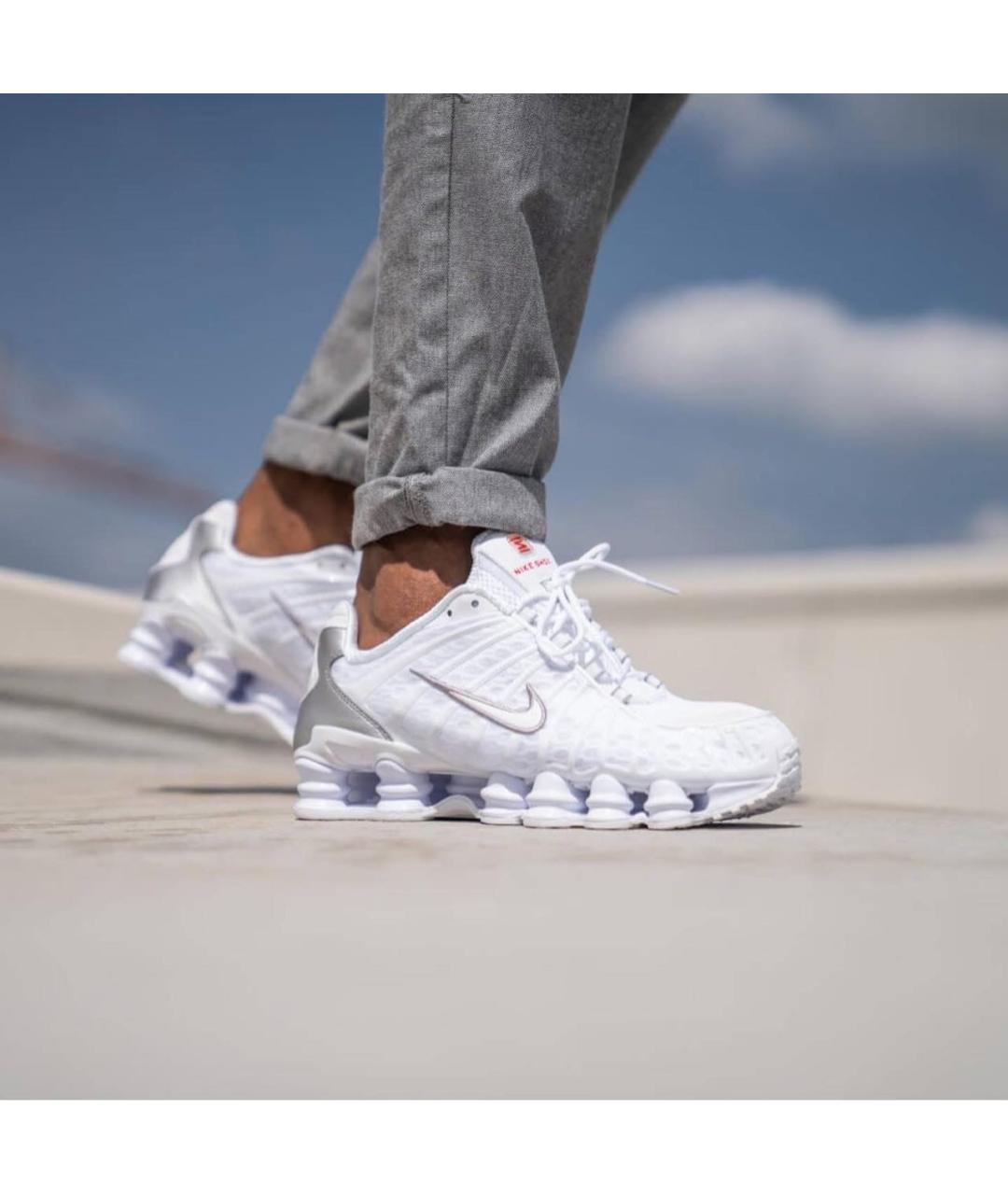 NIKE Белые низкие кроссовки / кеды, фото 5