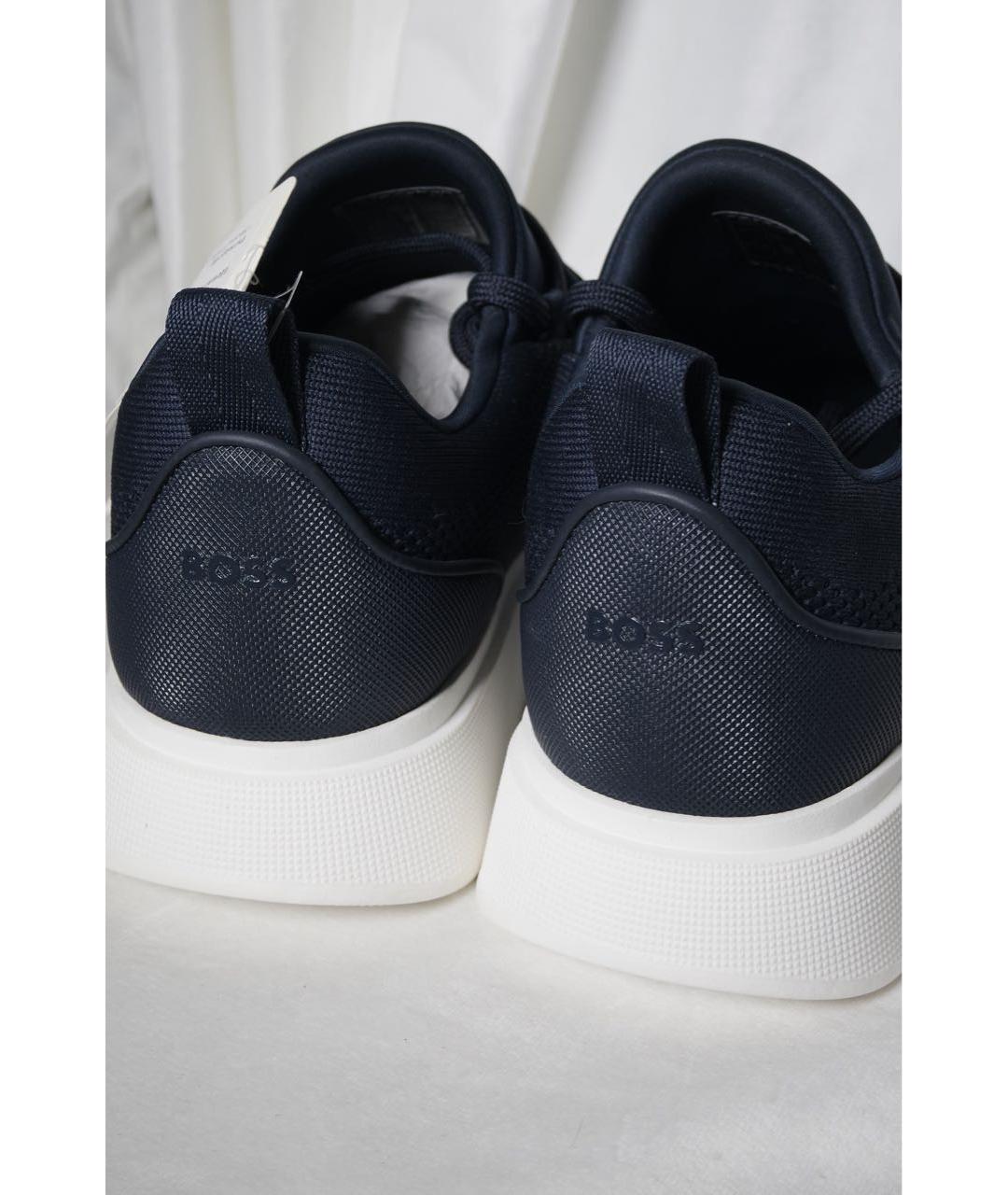 HUGO BOSS Темно-синие низкие кроссовки / кеды, фото 6