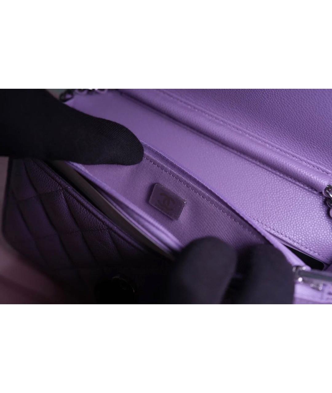CHANEL Розовая кожаная сумка тоут, фото 5