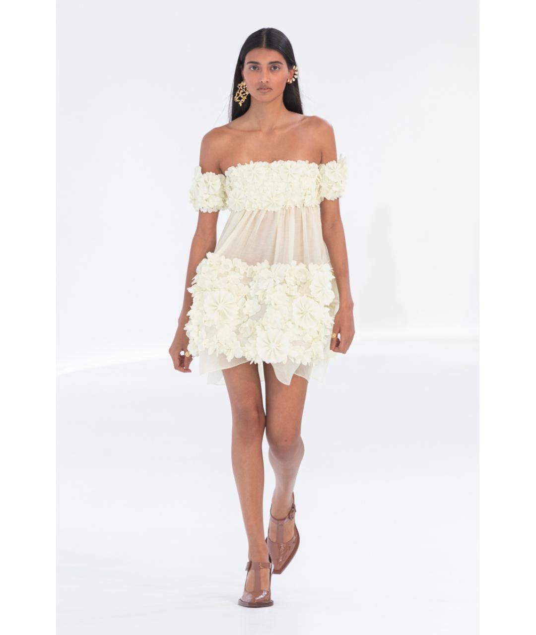 ZIMMERMANN Желтое коктейльное платье, фото 8